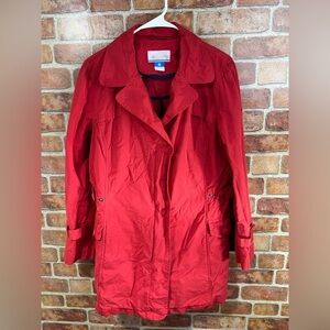 Columbia Women's Red omnishield Jacket sz L